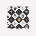Patchwork Halloween Large Party Napkins x 16 | Meri Meri party napkins Patchwork Halloween Large Party Napkins x 16