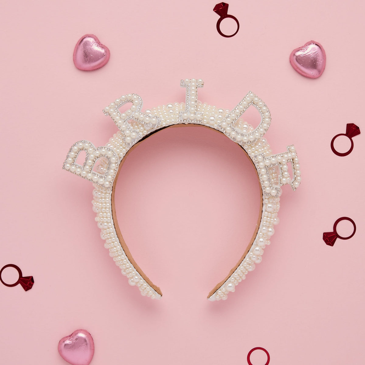 Pearl Bride Headband | Hen Party Supplies UK Party Accessories Pearl Bride Headband
