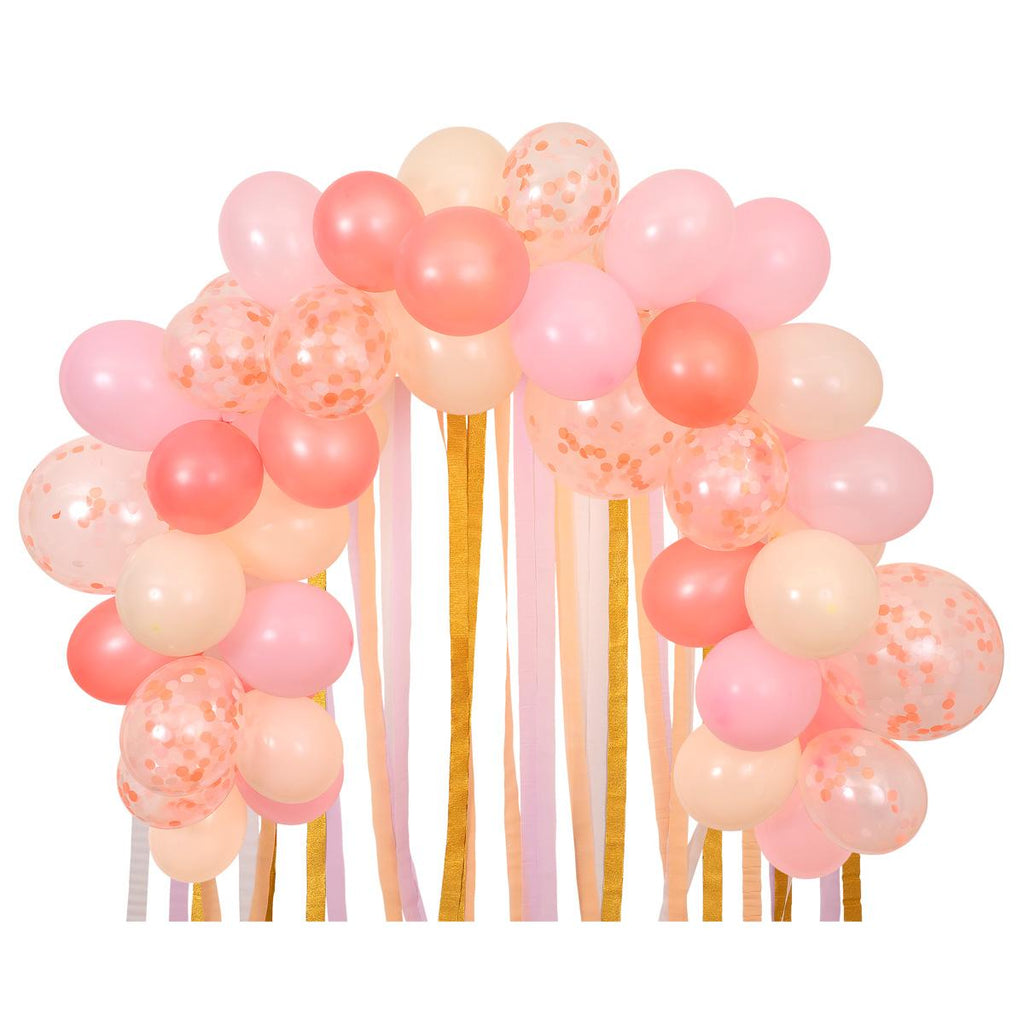 Pink Balloon & Streamer Garland Kit | Meri Meri Balloon Garlands Balloons Pink Balloon & Streamer Garland Kit (50 balloons)