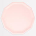 Pink Decagon Compostable Dinner Party Plates x 8 | Meri Meri party plates Pink Decagon Compostable Dinner Party Plates x 8