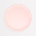 Pink Decagon Compostable Side Party Plates x 8 | Meri Meri party plates Pink Decagon Compostable Side Party Plates x 8