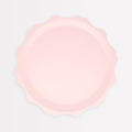 Pink Decorative Edge Compostable Side Party Plates x 8 | Meri Meri party plates Pink Decorative Edge Compostable Side Party Plates x 8