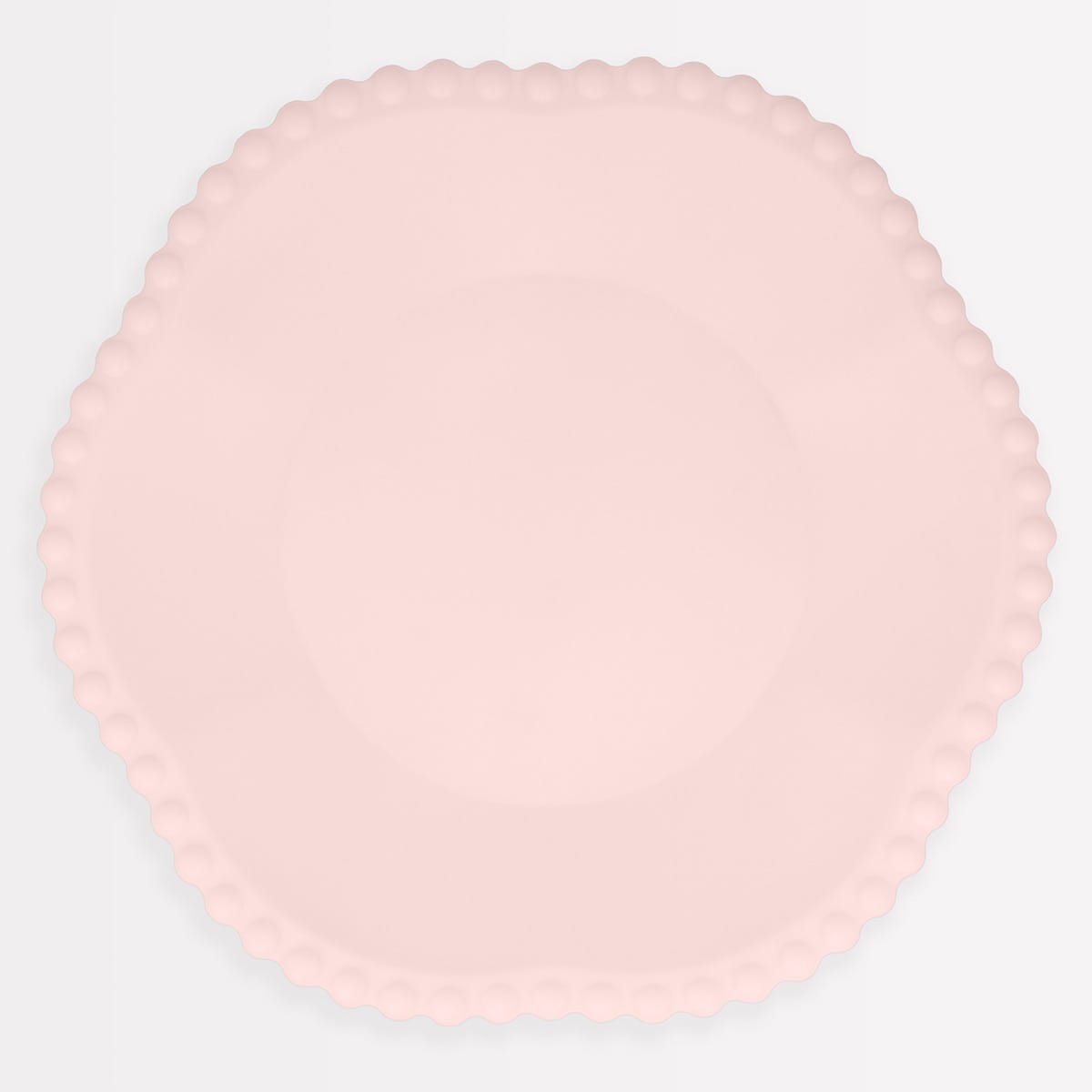 Pink Dot Edged Flower Compostable Dinner Party Plates x 8 | Meri Meri party plates Pink Dot Edged Flower Compostable Dinner Party Plates x 8