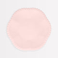 Pink Dot Edged Flower Compostable Side Party Plates x 8 | Meri Meri party plates Pink Dot Edged Flower Compostable Side Party Plates x 8