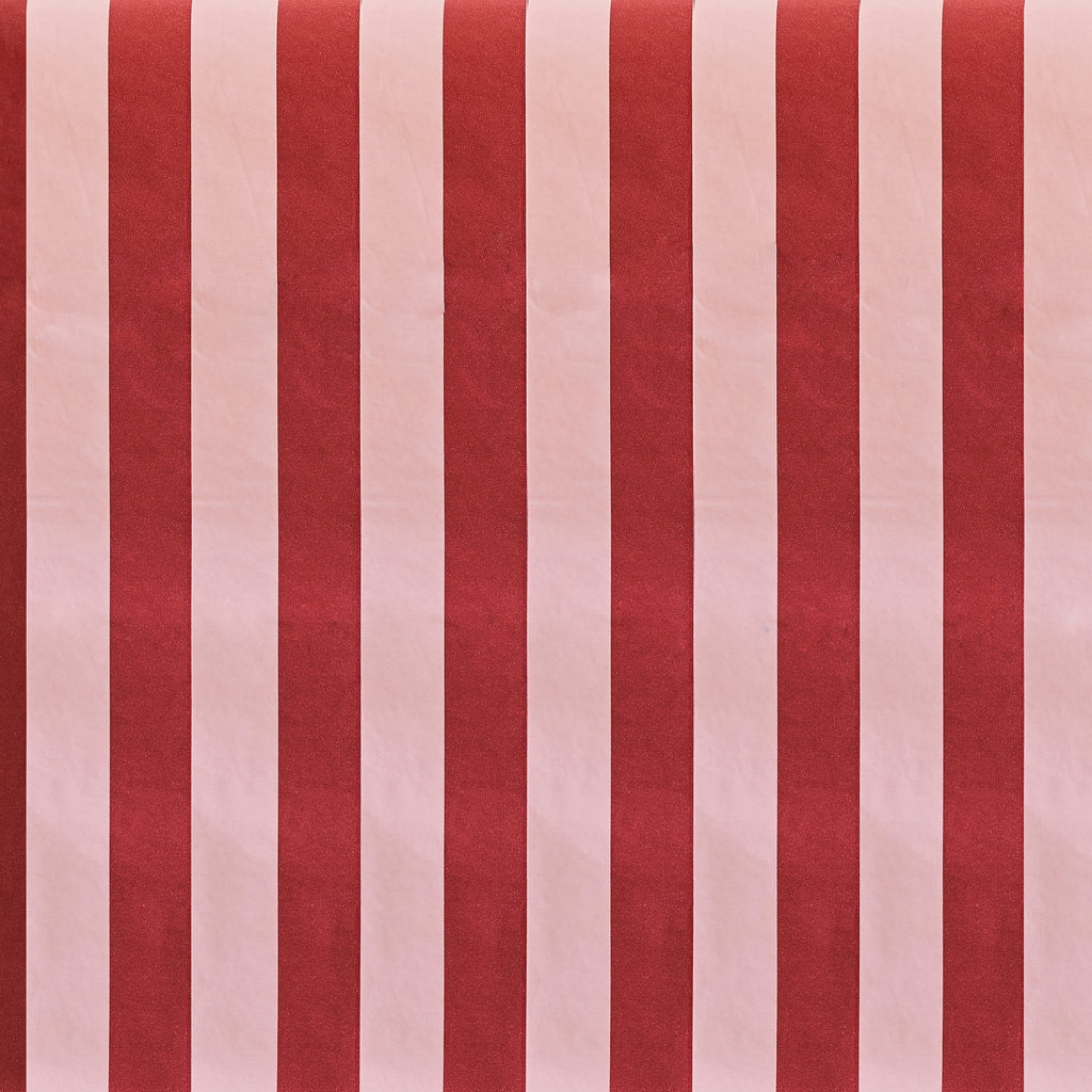 Pink & Red Stripe Paper Tablecloth | Hootyballoo Christmas Tableware Tablecloths Pink & Red Stripe Paper Tablecloth