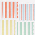 Preppy Stripe Large Napkins x16 | Meri Meri | Little Big Party Napkins Preppy Stripe Large Napkins x16