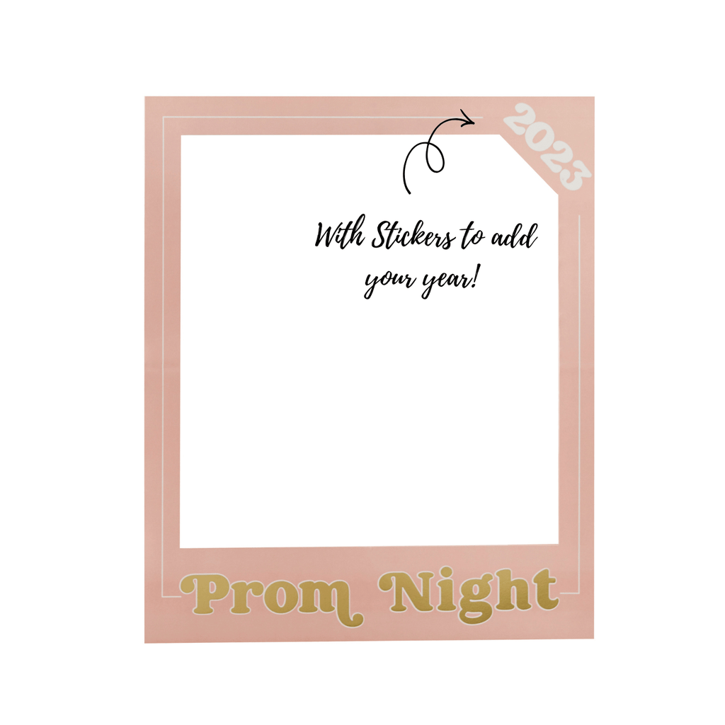 Prom Night Photo Frame backdrop Prom Night Photo Frame