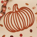 Pumpkin Felt Placemats - 4 Pack  | Halloween Party Supplies UK Tableware Pumpkin Felt Placemats - 4 Pack