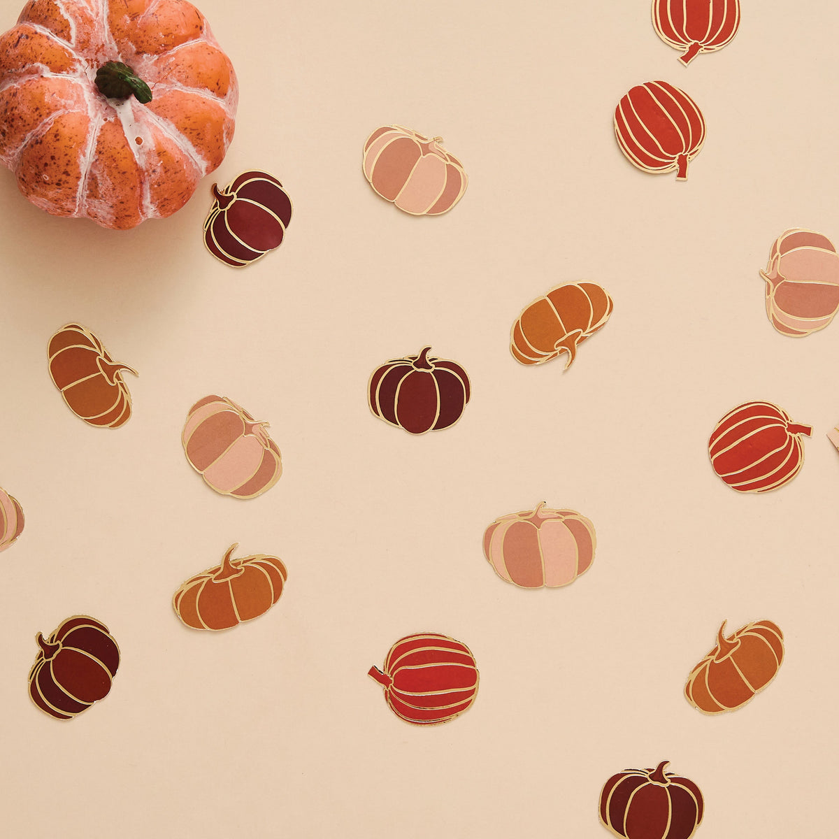 Pumpkin Table Scatter | Halloween Party Supplies UK Party Decorations Pumpkin Table Scatter