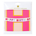 party decorations Rose Pink Happy Birthday Garland