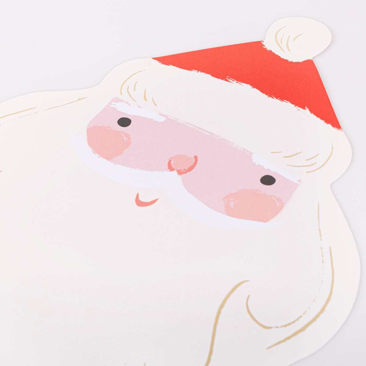 Santa Christmas Party Placemats x 12 | Meri Meri Christmas Table Placemats Santa Christmas Party Placemats x 12