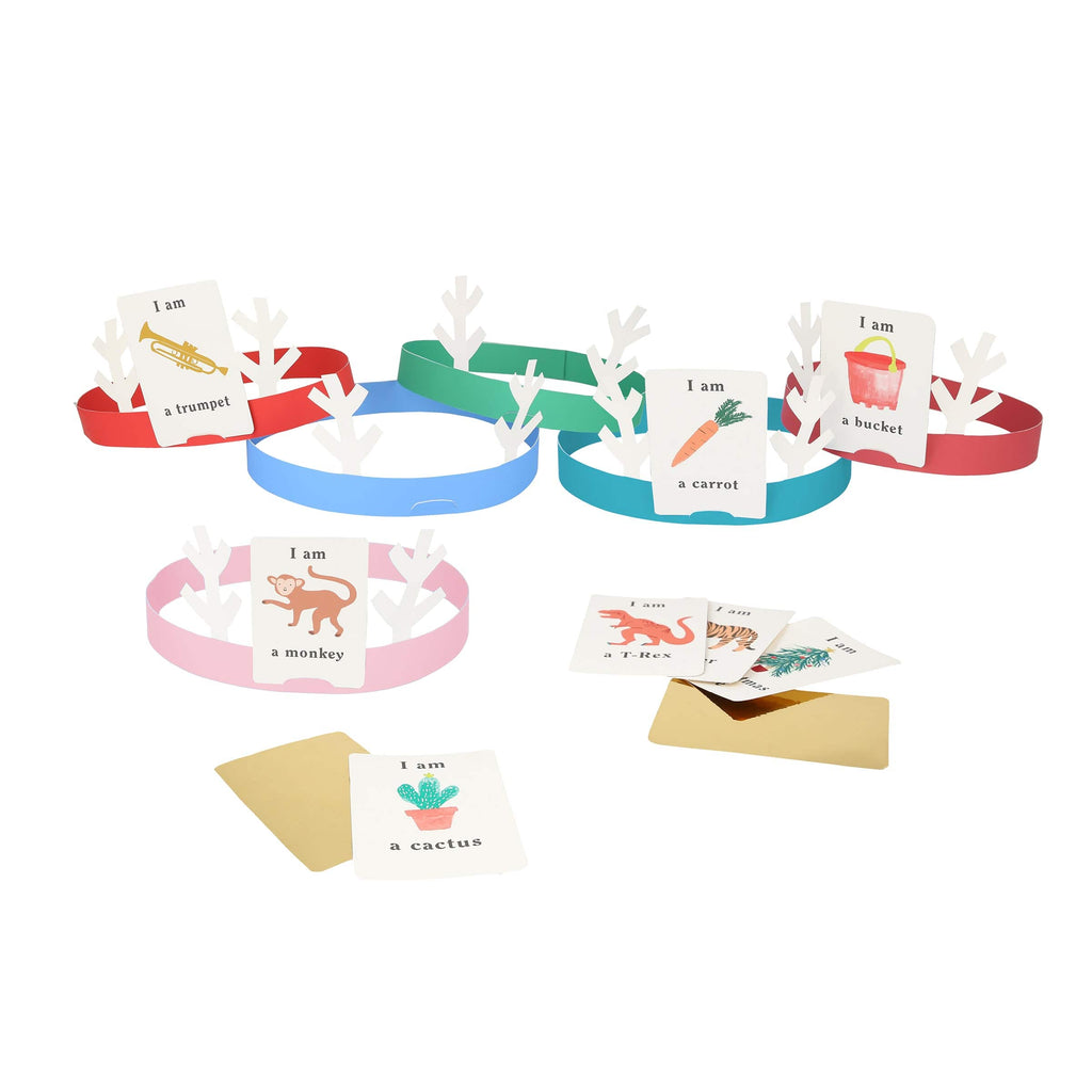 Santa, Reindeer & Tree Christmas Crackers x 6 | Meri Meri Christmas Crackers christmas crackers Santa, Reindeer & Tree Christmas Crackers x 6