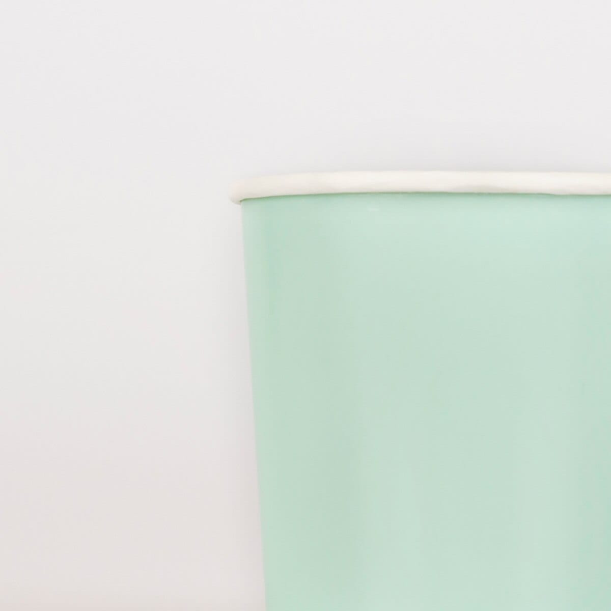 Sea Foam Green Tumbler Party Cups x 8 | Meri Meri party cups Sea Foam Green Tumbler Party Cups x 8