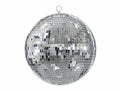 Silver Disco Mirrorball Hanging Decoration - Large 40cm Hanging Decoration Silver Disco Mirrorball Hanging Decoration - Large 40cm