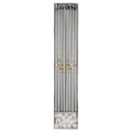 Silver Long Party Candles x 16 | Meri Meri Birthday Candles Silver Long Party Candles x 16