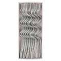 Silver Swirly Party Candles x 20 | Meri Meri Birthday Candles Silver Swirly Party Candles x 20