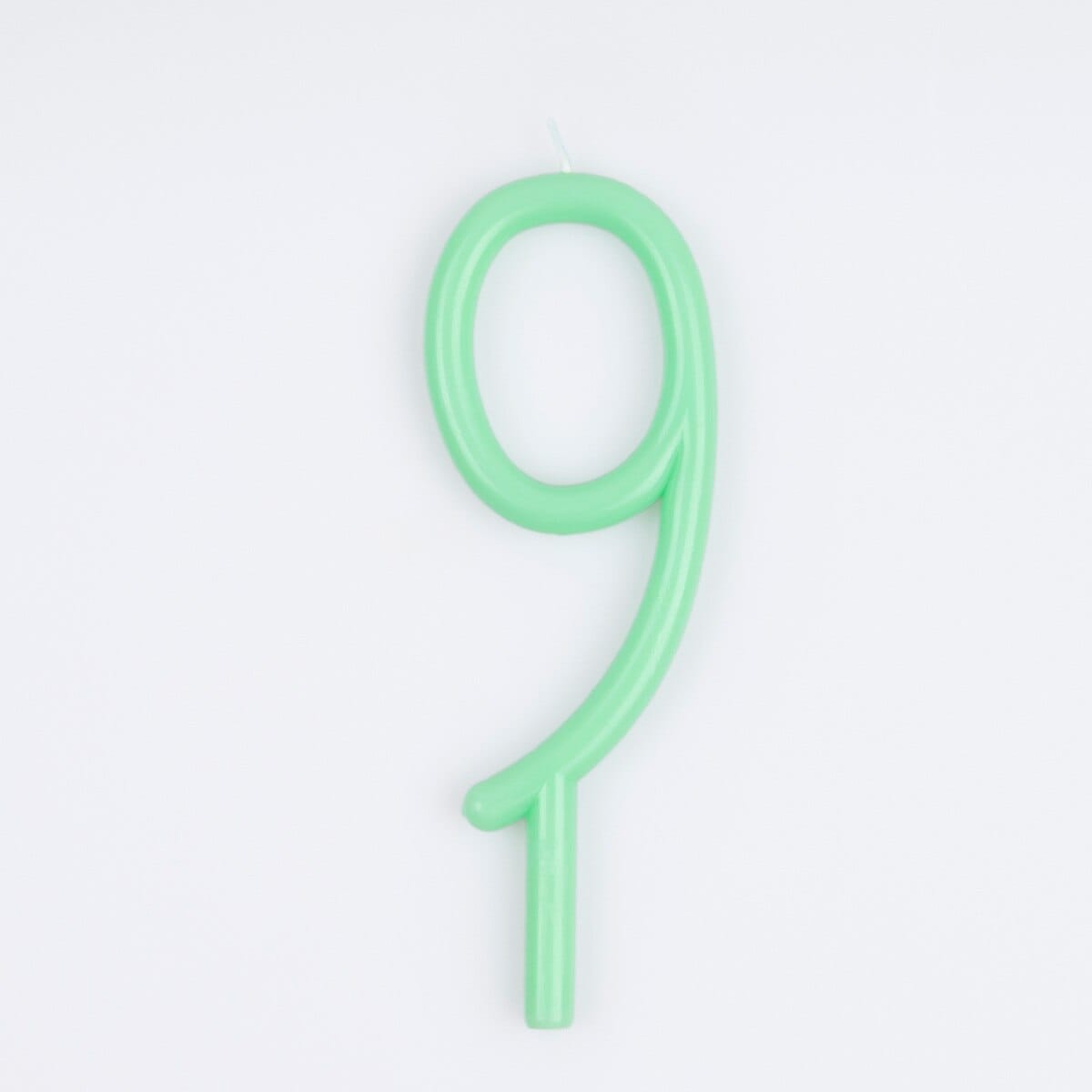 Slim Number 9 Cake Candle | Meri Meri Number Candles Birthday Candles Slim Number 9 Cake Candle