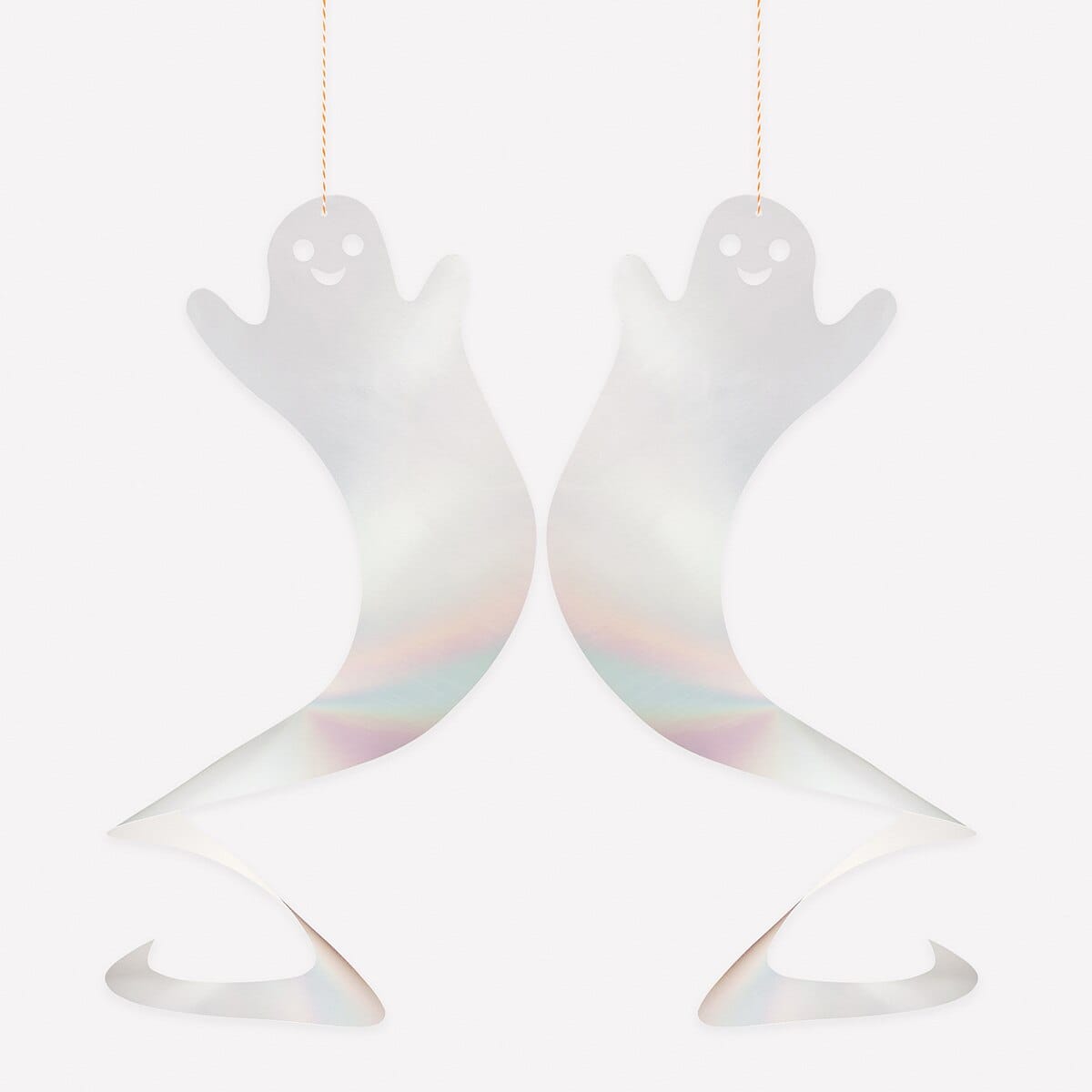 Spinning Ghost Decorations x 10 | Meri Meri | Little Big Party Party Decorations Spinning Ghost Decorations x 10
