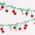 Strawberry Party Garland | Meri Meri Bunting Strawberry Party Garland