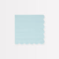 Summer Sky Blue Small Party Napkins x 16 | Meri Meri party napkins Summer Sky Blue Small Party Napkins x 16