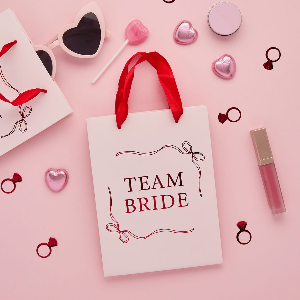 Team Bride Hen Party Bags - 5 Pack - Hen Party Supplies UK Party Bags Team Bride Hen Party Bags - 5 Pack