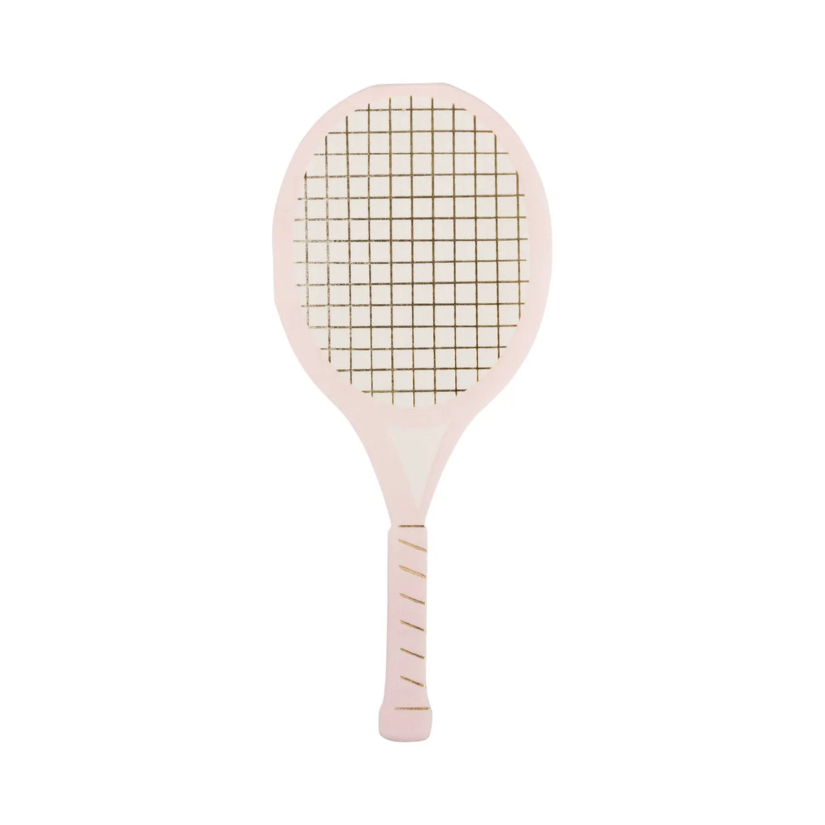 Tennis Racket Party Napkins x 16 - My Mind's Eye Tennis Party Supplies Disposable Plates Tennis Racket Party Napkins x 16