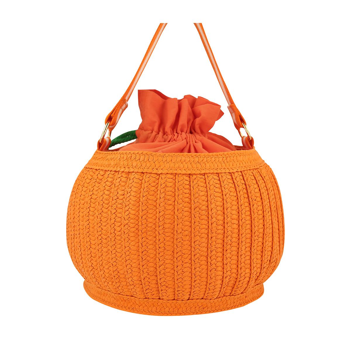 Trick Or Treat Pumpkin Basket Bag | Meri Meri Halloween Party Gift Bags Trick Or Treat Pumpkin Basket Bag