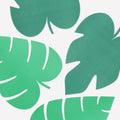 Tropical Leaf Paper Placemats x 12 | Jungle Tableware UK Placemats Tropical Leaf Paper Placemats x 12