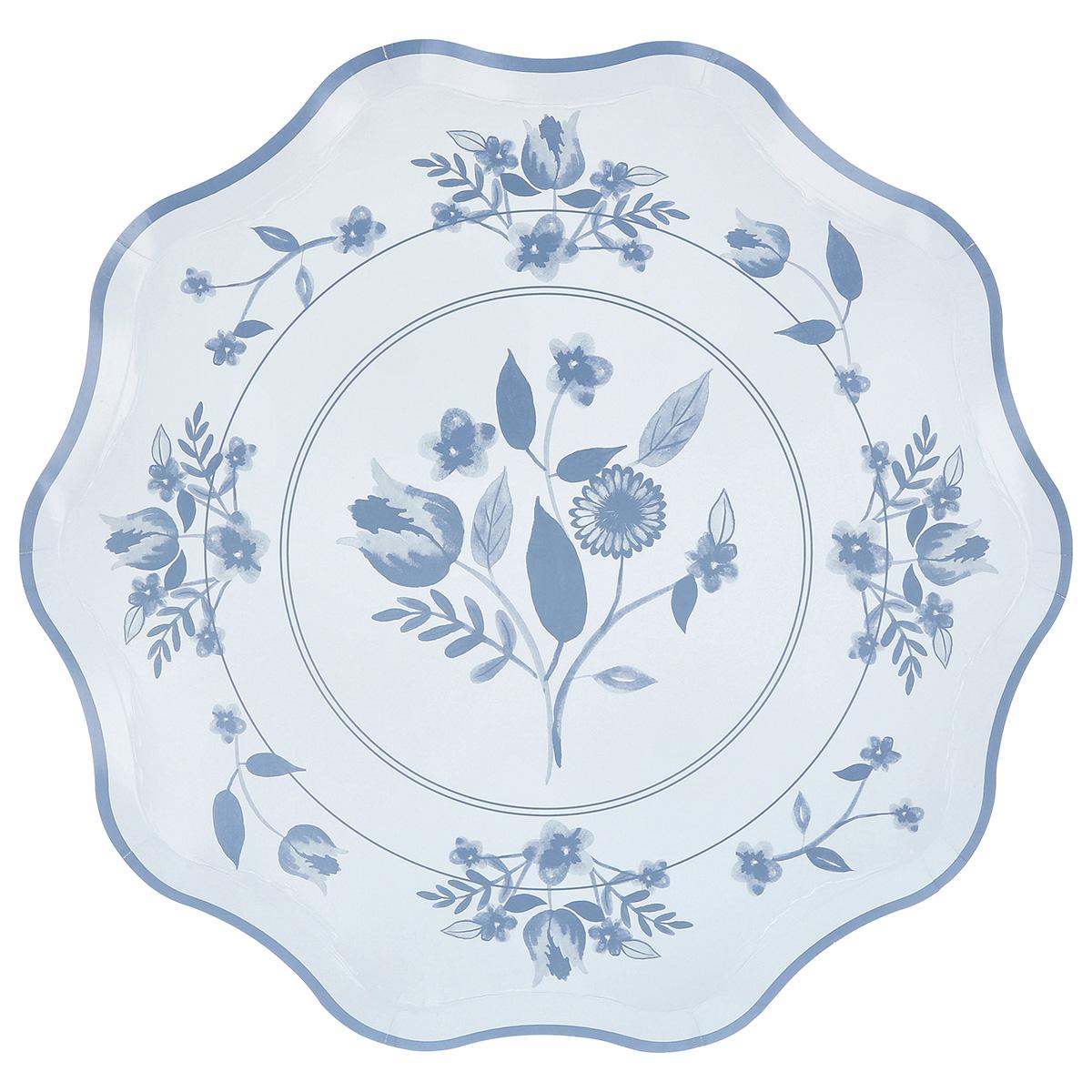 Vintage Botanical Dinner Party Plates x 8 | Meri Meri party plates Vintage Botanical Dinner Party Plates x 8
