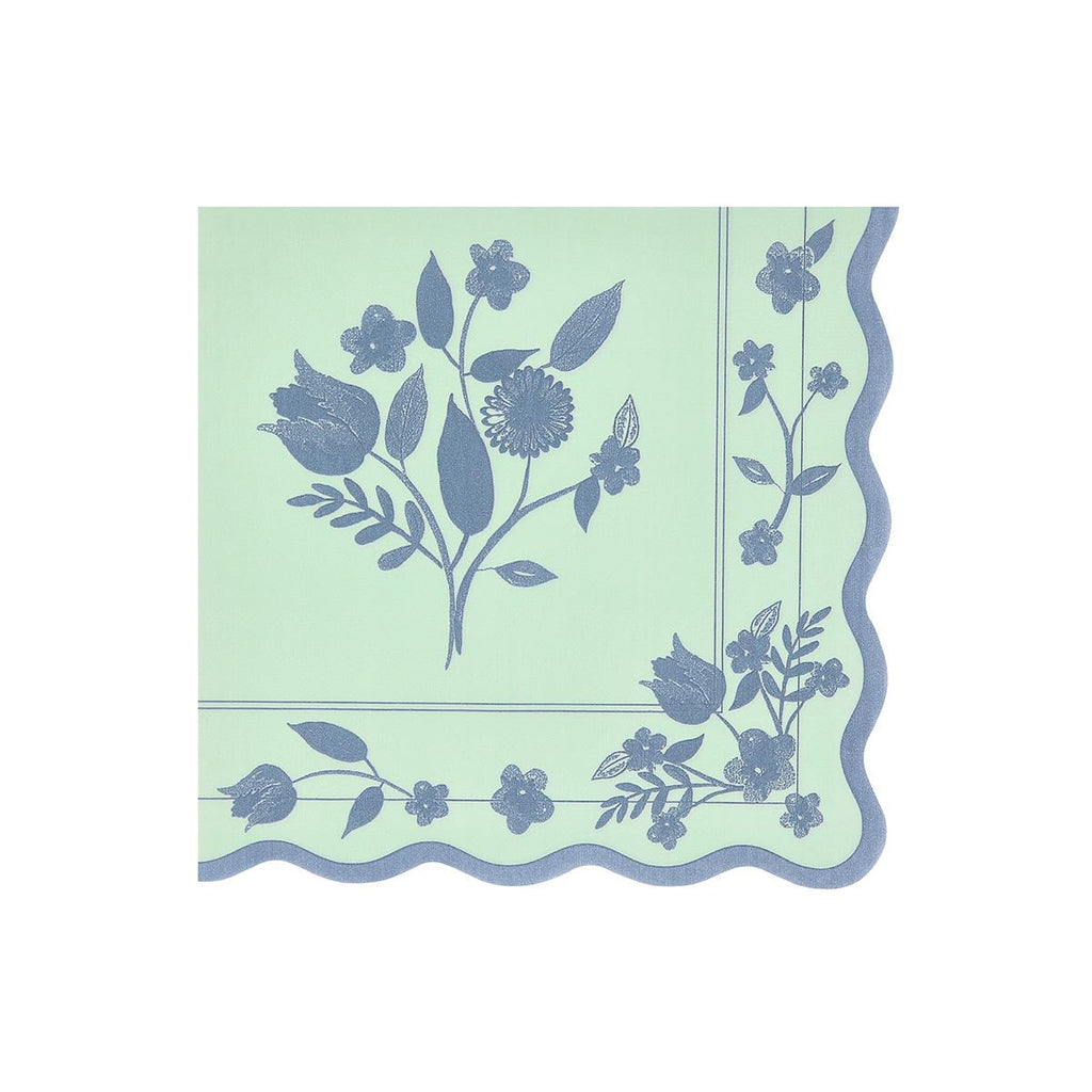 Vintage Botanical Large Party Napkins x 16 | Meri Meri party napkins Vintage Botanical Large Party Napkins x 16