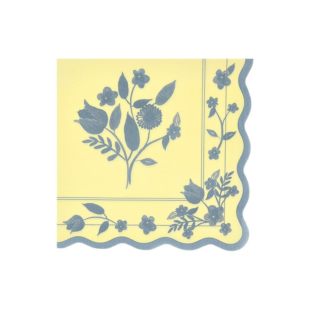 Vintage Botanical Large Party Napkins x 16 | Meri Meri party napkins Vintage Botanical Large Party Napkins x 16