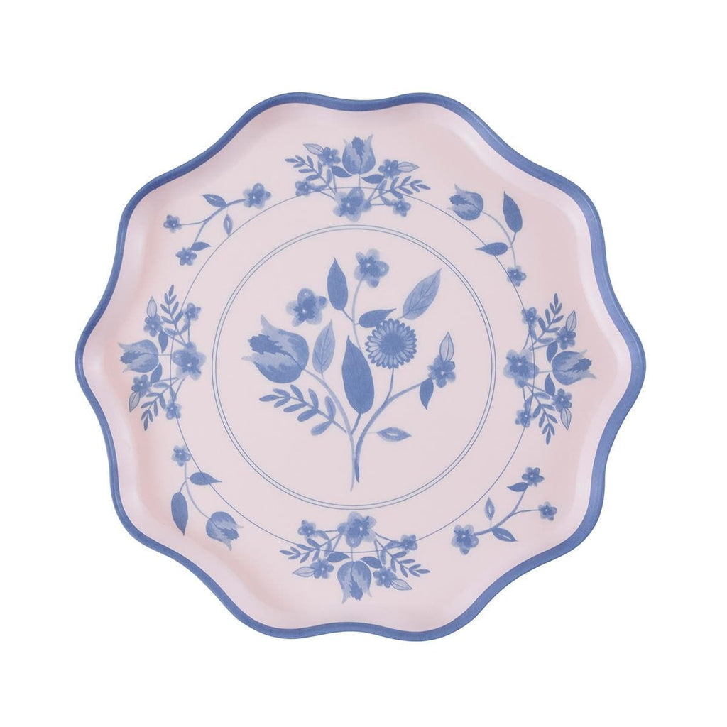 Vintage Botanical Reusable Small Plates x 4 | Party Tableware UK Tableware Vintage Botanical Reusable Small Plates x 4