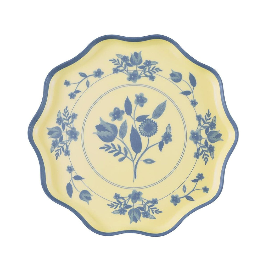 Vintage Botanical Reusable Small Plates x 4 | Party Tableware UK Tableware Vintage Botanical Reusable Small Plates x 4
