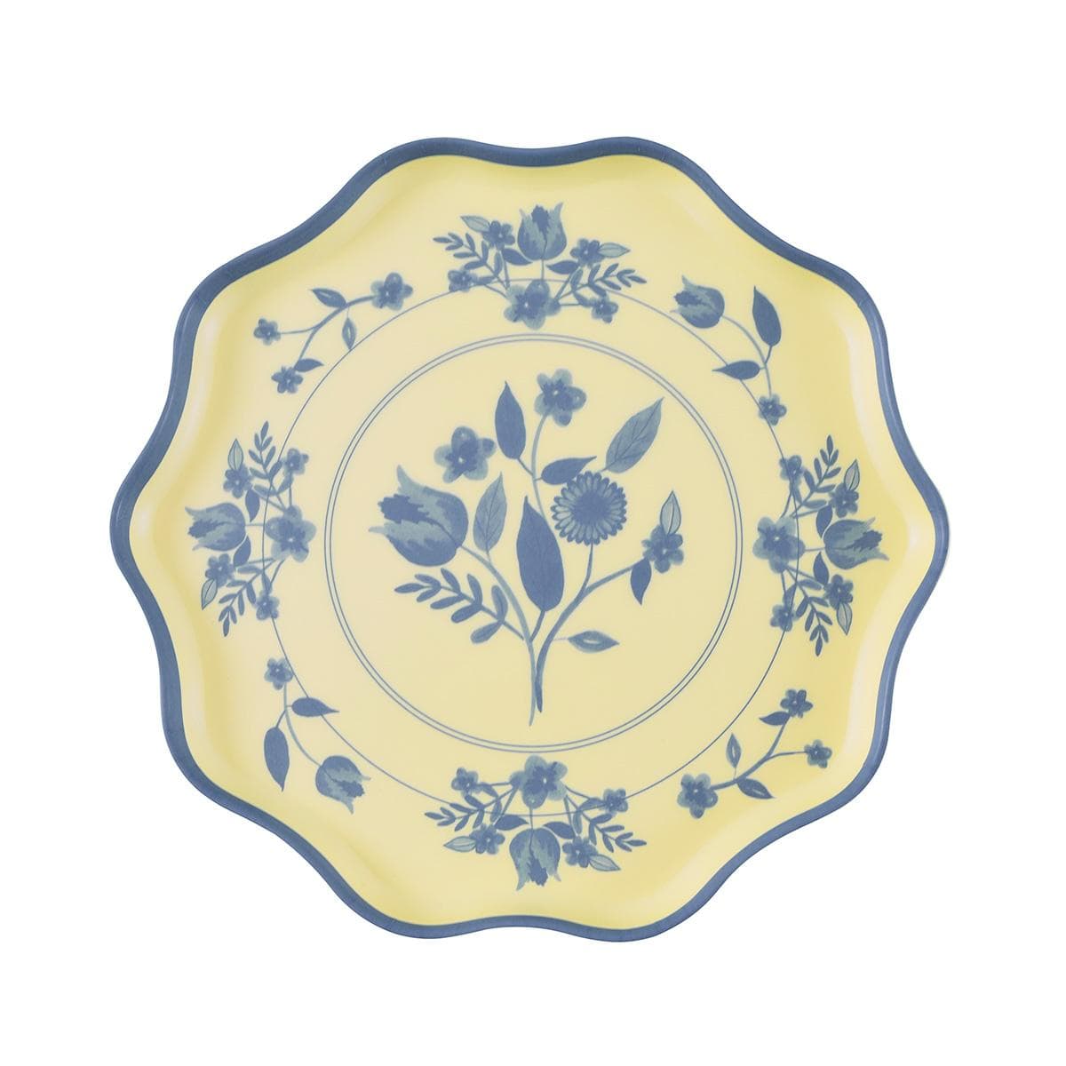 Vintage Botanical Reusable Small Plates x 4 | Party Tableware UK Tableware Vintage Botanical Reusable Small Plates x 4