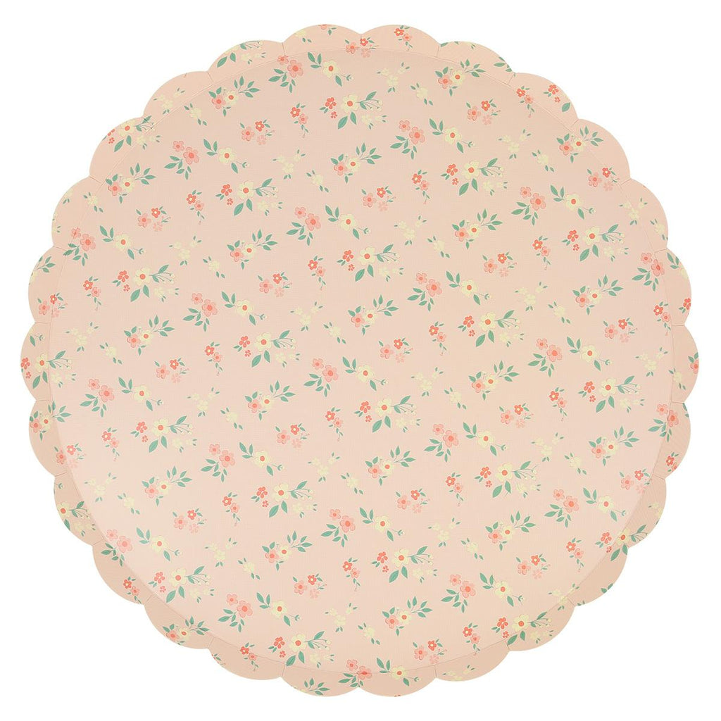 Vintage Ditsy Dinner Party Plates x 8 | Meri Meri party plates Vintage Ditsy Dinner Party Plates x 8