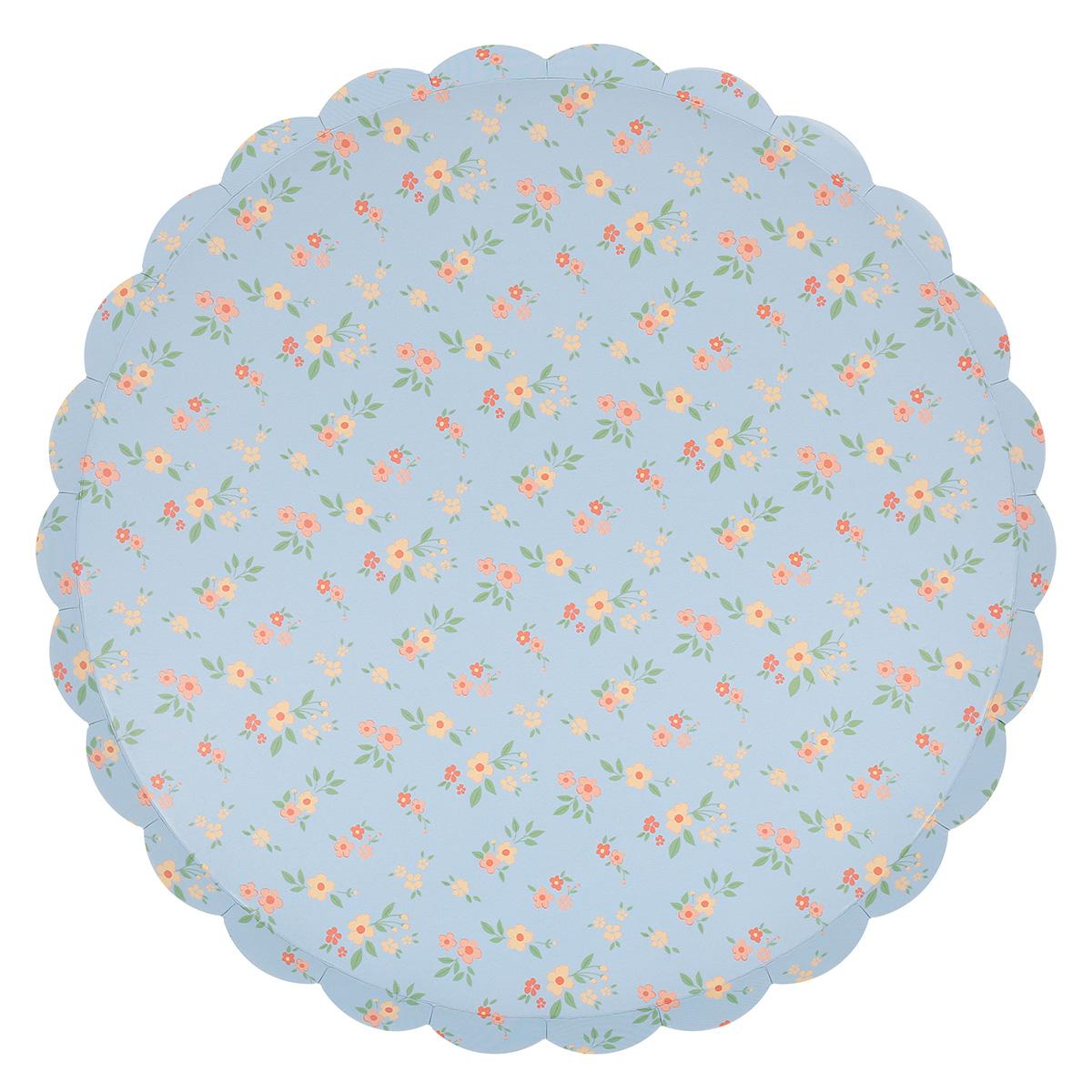 Vintage Ditsy Dinner Party Plates x 8 | Meri Meri party plates Vintage Ditsy Dinner Party Plates x 8
