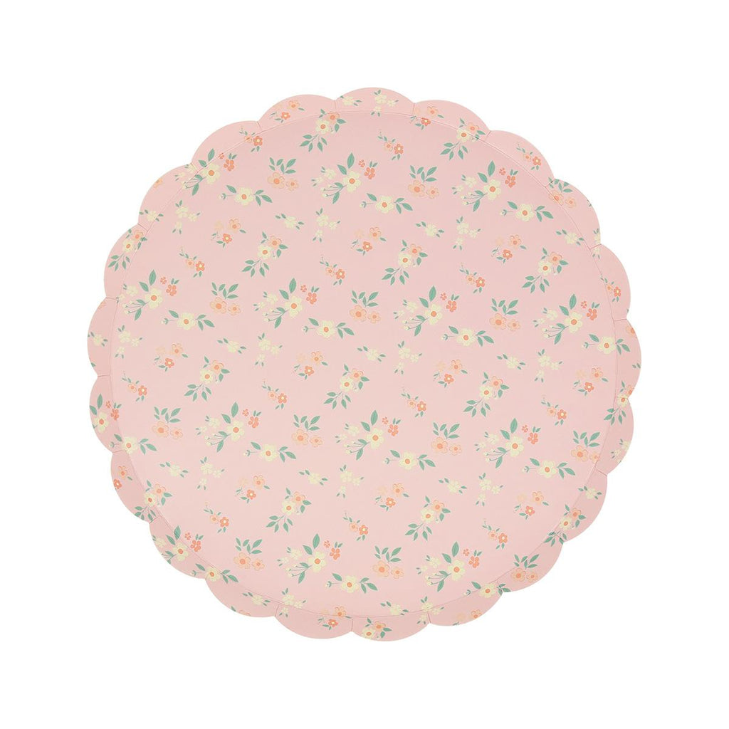 Vintage Ditsy Side Party Plates x 8 | Meri Meri party plates Vintage Ditsy Side Party Plates x 8