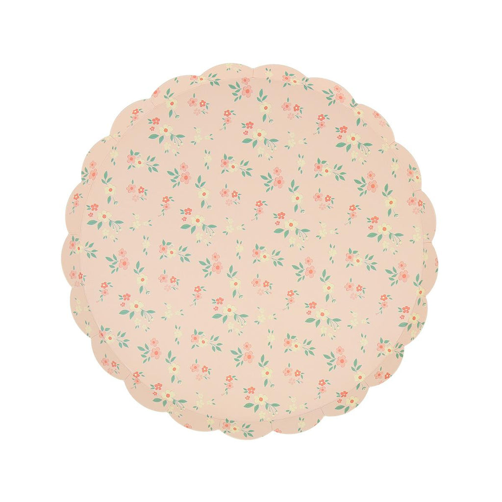 Vintage Ditsy Side Party Plates x 8 | Meri Meri party plates Vintage Ditsy Side Party Plates x 8