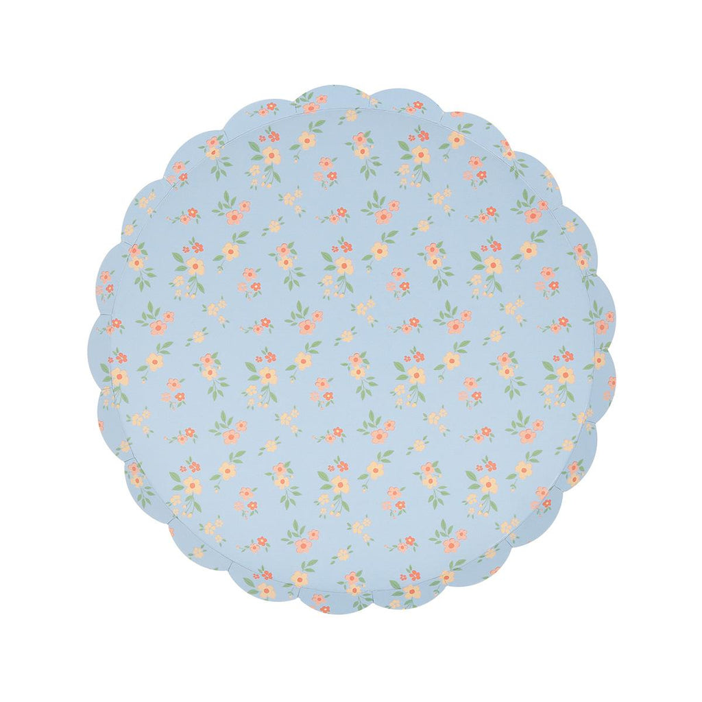 Vintage Ditsy Side Party Plates x 8 | Meri Meri party plates Vintage Ditsy Side Party Plates x 8
