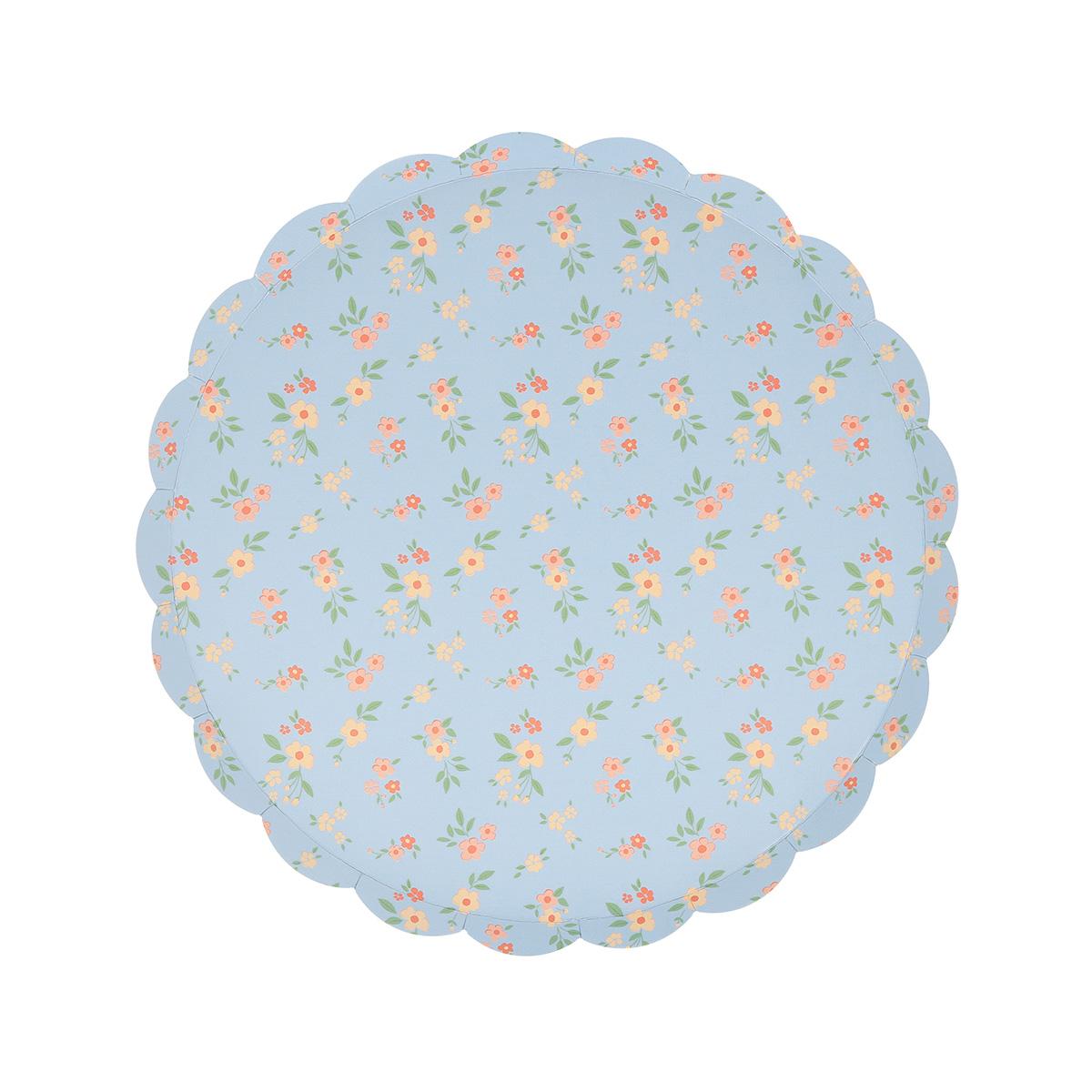 Vintage Ditsy Side Party Plates x 8 | Meri Meri party plates Vintage Ditsy Side Party Plates x 8