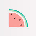 Watermelon Slice Napkins x 16 | Summer Party Tableware UK Napkins Watermelon Slice Napkins x 16