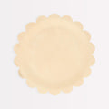 Wooden Scalloped Small Party Plates x 8 | Meri Meri party plates Wooden Scalloped Small Party Plates x 8